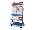 JOTKEL 23608 Wózek z tablicami perforowanymi 850 x 600 x 1610 mm