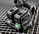 GRAPHITE 58G085 Ładowarka podwójna do akumulatorów ENERGY+