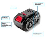 GRAPHITE 58G086 Akumulator ENERGY+ 18V Li-Ion 6 Ah