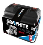 GRAPHITE 59G394 Szlifierka taśmowa 800W pas bezkońcowy 75 x 457 mm walizka
