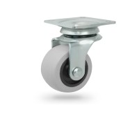 M42T Koło meblowe tworzywowo-gumowe w obudowie skrętnej o śr. 40 mm