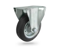 43 Koło metalowo-gumowe  w obudowie stałej o śr. 160 mm