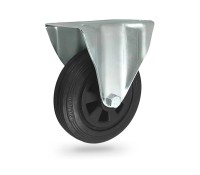 43T Koło tworzywowo-gumowe  w obudowie stałej o śr. 160 mm