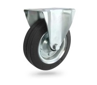 53N Koło metalowo-gumowe  w obudowie stałej o śr. 180 mm