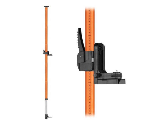 NEO TOOLS 75-113 Tyczka teleskopowa aluminiowa 2 - 3.5 m do poziomic laserowych