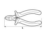 NEO TOOLS 01-018 Szczypce boczne 180 mm