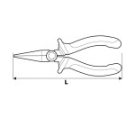 NEO TOOLS 01-020 Szczypce okrągłe 160 mm