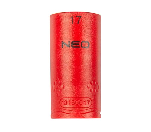 NEO TOOLS 01-187 Klucz nasadowy 6-kątny długi 1/2" 17 mm 1000 V