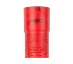 NEO TOOLS 01-188 Klucz nasadowy 6-kątny długi 1/2" 18 mm 1000 V