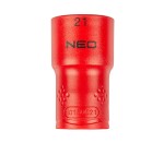 NEO TOOLS 01-190 Klucz nasadowy 6-kątny długi 1/2" 21 mm 1000 V