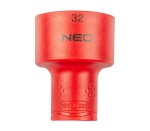 NEO TOOLS 01-195 Klucz nasadowy 6-kątny długi 1/2" 32 mm 1000 V