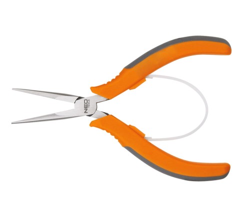 NEO TOOLS 01-102 Szczypce precyzyjne wydłużone proste 130 mm