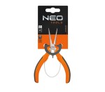 NEO TOOLS 01-102 Szczypce precyzyjne wydłużone proste 130 mm