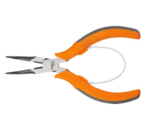 NEO TOOLS 01-103 Szczypce precyzyjne wydłużone wygięte 140 mm