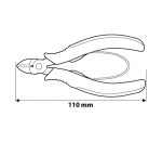 NEO TOOLS 01-106 Szczypce precyzyjne boczne 110 mm