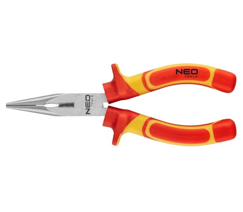 NEO TOOLS 01-223 Szczypce wydłużone proste 160 mm 1000 V CrV polerowane