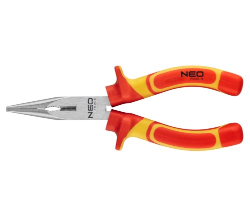 NEO TOOLS 01-224 Szczypce wydłużone proste 180 mm 1000 V CrV polerowane