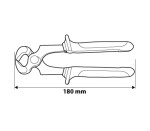 NEO TOOLS 01-151 Obcęgi do gwoździ 180 mm