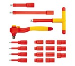 NEO TOOLS 01-306 Klucze nasadowe 1/2" 1000 V zestaw 19 szt.