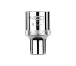 NEO TOOLS 08-009 Nasadka 6-kątna krótka 1/2" 9 mm SUPERLOCK