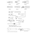 NEO TOOLS 01-311 Skrzynia serwisowa elektryka 1000 V zestaw 52 szt.