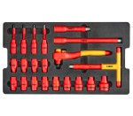 NEO TOOLS 01-311 Skrzynia serwisowa elektryka 1000 V zestaw 52 szt.