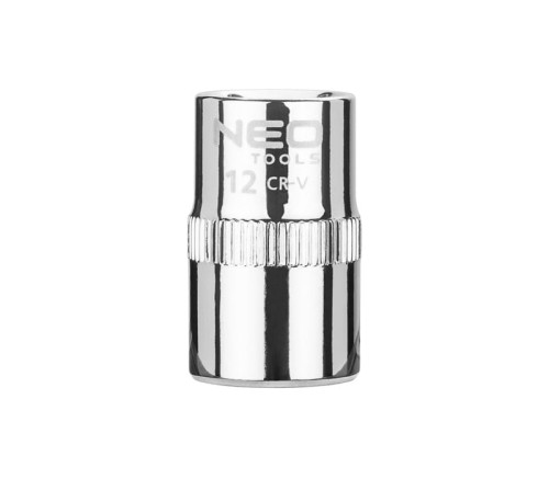NEO TOOLS 08-112 Nasadka 6-kątna krótka 3/8" 12 mm SUPERLOCK