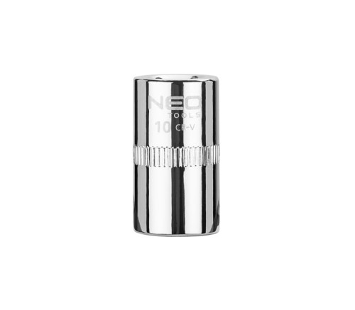 NEO TOOLS 08-228 Nasadka 6-kątna krótka 1/4"  10 mm SUPERLOCK