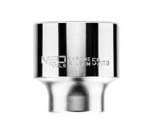 NEO TOOLS 08-340 Nasadka 6-kątna krótka 3/4" 55 mm
