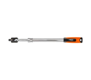 NEO TOOLS 08-553 Pokrętło rękojeść uchylna teleskopowa 1/2" 470 - 620 mm CrV
