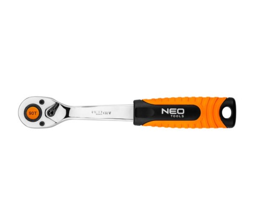 NEO TOOLS 08-530 Grzechotka 1/4" 155 mm 90z