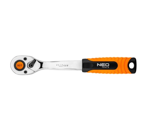 NEO TOOLS 08-536 Grzechotka 1/2" 250 mm 90z