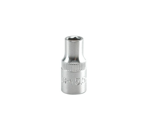 YATO YT-1404 Nasadka 6-kątna krótka 1/4'' 5.5 mm CrV