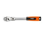 NEO TOOLS 08-519 Grzechotka uchylna z przegubem 1/2" 285 mm 72z