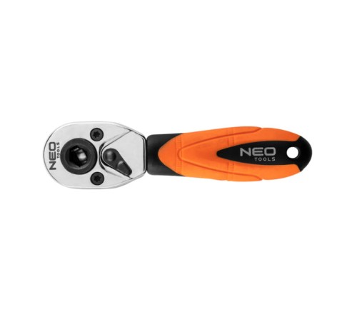 NEO TOOLS 08-501 Grzechotka do bitów i nasadek 1/4" 105 mm 72z