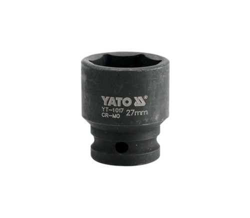 YATO YT-1017 Nasadka 6-kątna udarowa 1/2'' krótka 27 mm CrMo