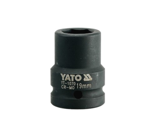YATO YT-1070 Nasadka 6-kątna udarowa 3/4'' krótka 19 mm CrMo