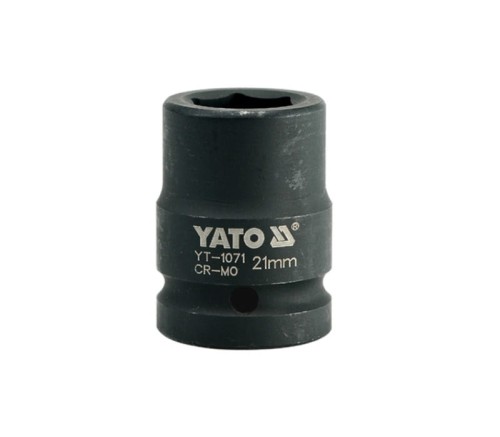 YATO YT-1071 Nasadka 6-kątna udarowa 3/4'' krótka 21 mm CrMo