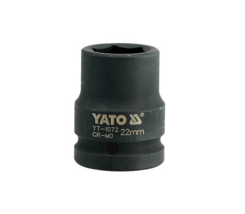 YATO YT-1072 Nasadka 6-kątna udarowa 3/4'' krótka 22 mm CrMo