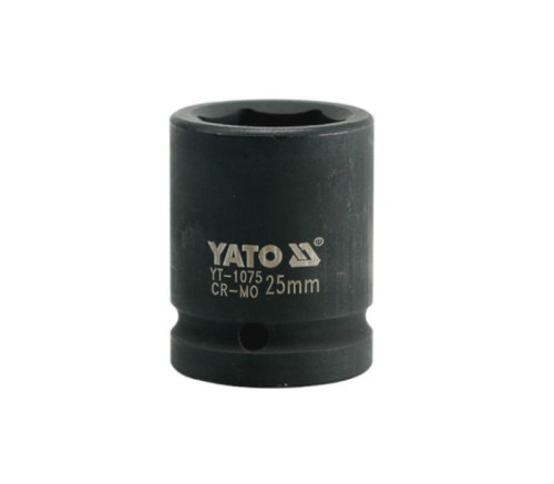 YATO YT-1075 Nasadka 6-kątna udarowa 3/4'' krótka 25 mm CrMo