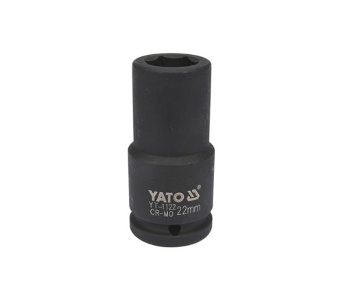 YATO YT-1122 Nasadka 6-kątna udarowa 3/4'' długa 22 mm CrMo