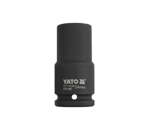 YATO YT-1124 Nasadka 6-kątna udarowa 3/4'' długa 24 mm CrMo
