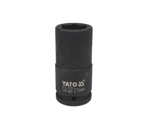 YATO YT-1127 Nasadka 6-kątna udarowa 3/4'' długa 27 mm CrMo