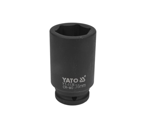 YATO YT-1136 Nasadka 6-kątna udarowa 3/4'' długa 36 mm CrMo