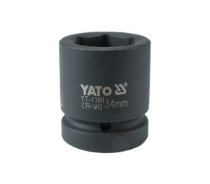 YATO YT-1189 Nasadka 6-kątna udarowa 1'' krótka 34 mm CrMo