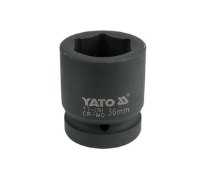 YATO YT-1191 Nasadka 6-kątna udarowa 1'' krótka 36 mm CrMo