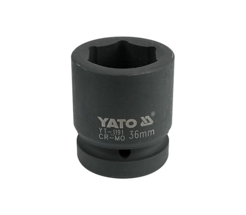YATO YT-1191 Nasadka 6-kątna udarowa 1'' krótka 36 mm CrMo