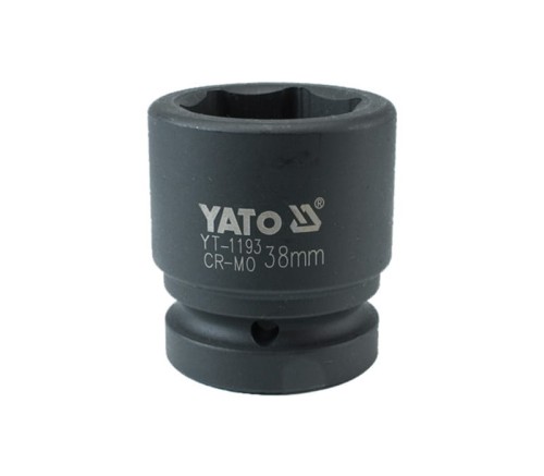 YATO YT-1193 Nasadka 6-kątna udarowa 1'' krótka 38 mm CrMo