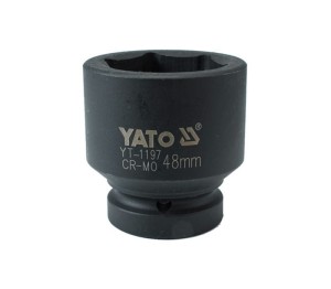 YATO YT-1197 Nasadka 6-kątna udarowa 1'' krótka 48 mm CrMo
