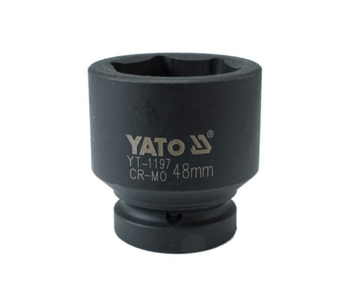 YATO YT-1197 Nasadka 6-kątna udarowa 1'' krótka 48 mm CrMo